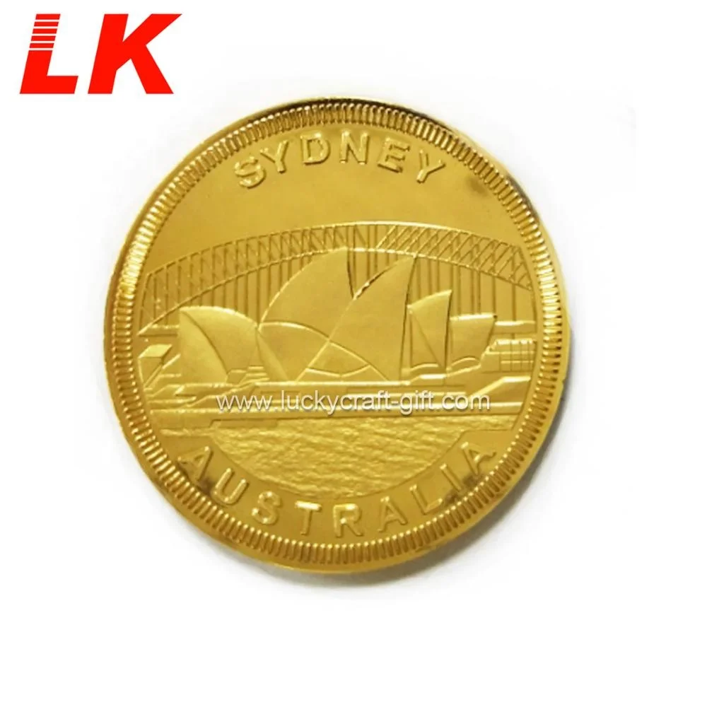 Pièce Souvenir Kangourou Or Australie - Décoration Ou Collection - Cadeau Commémoratif - 7