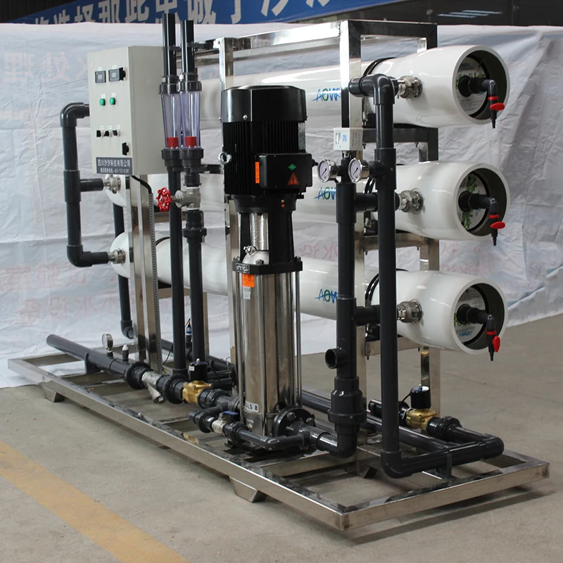 Новый большой завод обратного осмоса ro для фермы