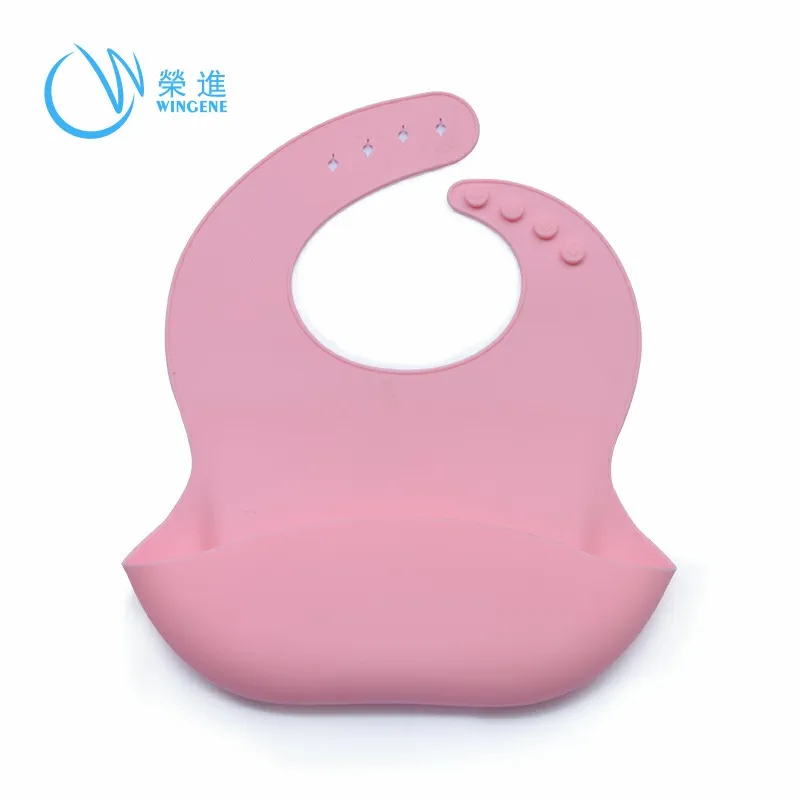 Новый патент водонепроницаемый дизайн моды нагрудником оптом высокое качество Детские силиконовый нагрудник