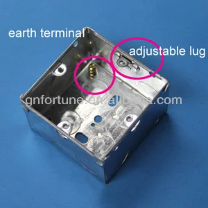 metallic outlet boxes bs4662 british standard| Alibaba.com