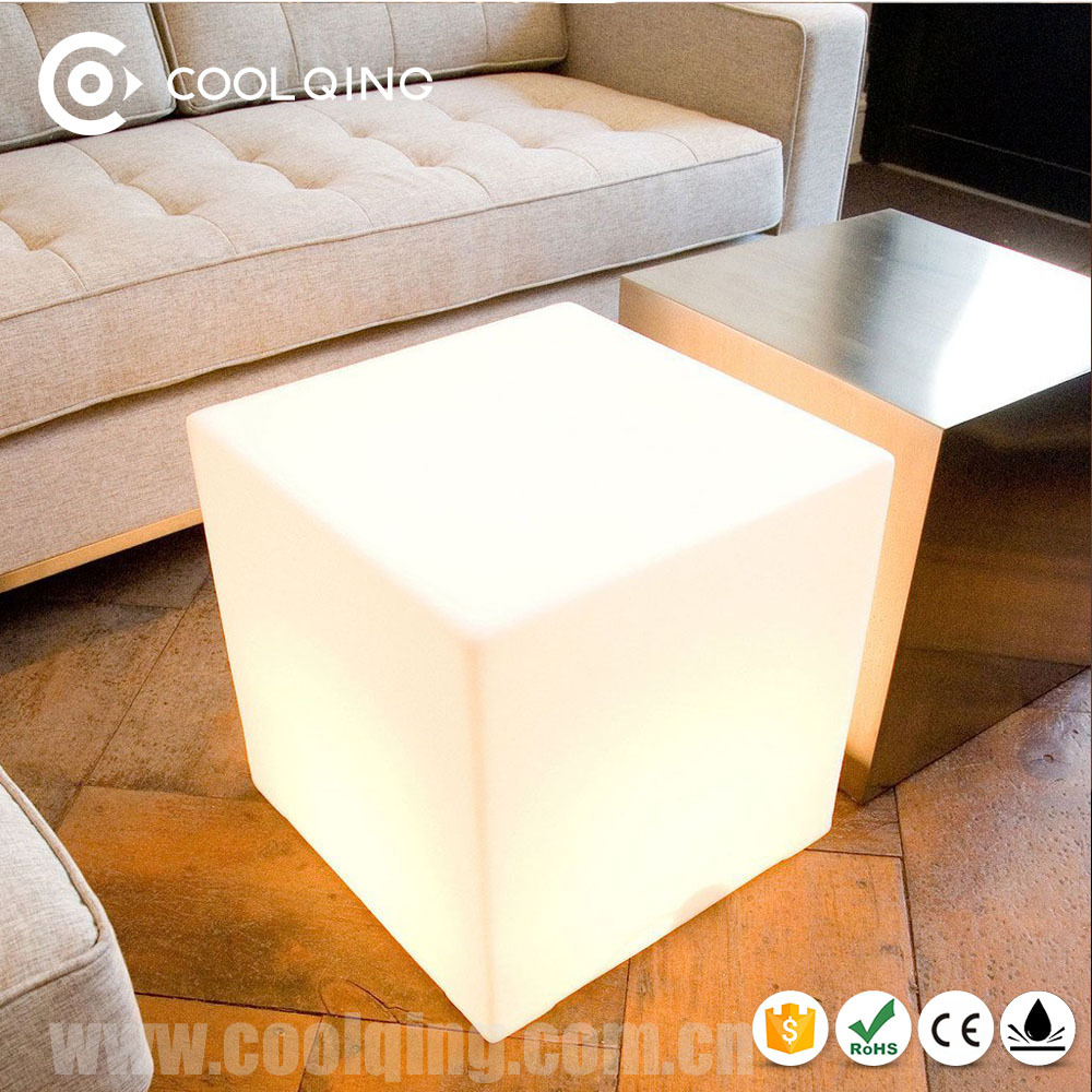 
40 см гранитоидное освещение стул светодиодный кубический стол 3d цветной светодиодный кубик для вечеринки и мероприятия 