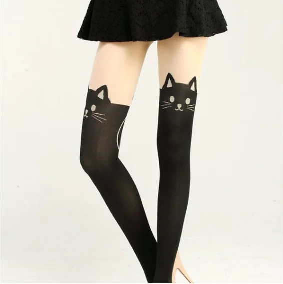 日本の女の子のセクシーなストッキング動物猫ホットニーハイソックス Buy セクシーなストッキング 日本の女の子ストッキング 膝高靴下 Product On Alibaba Com