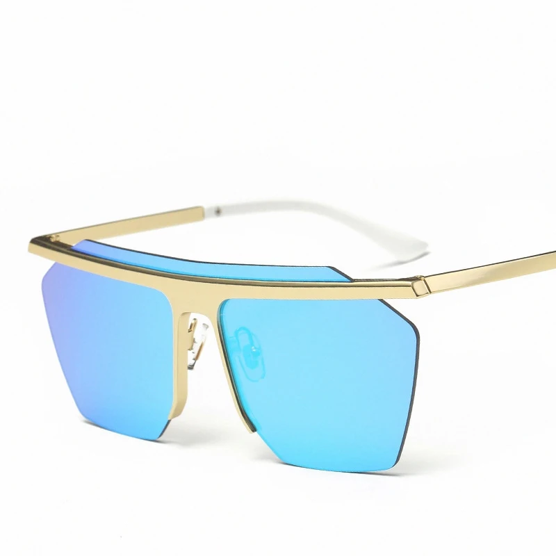 flat lens sunglasses mens