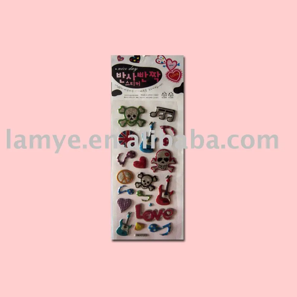 Стикер из пены