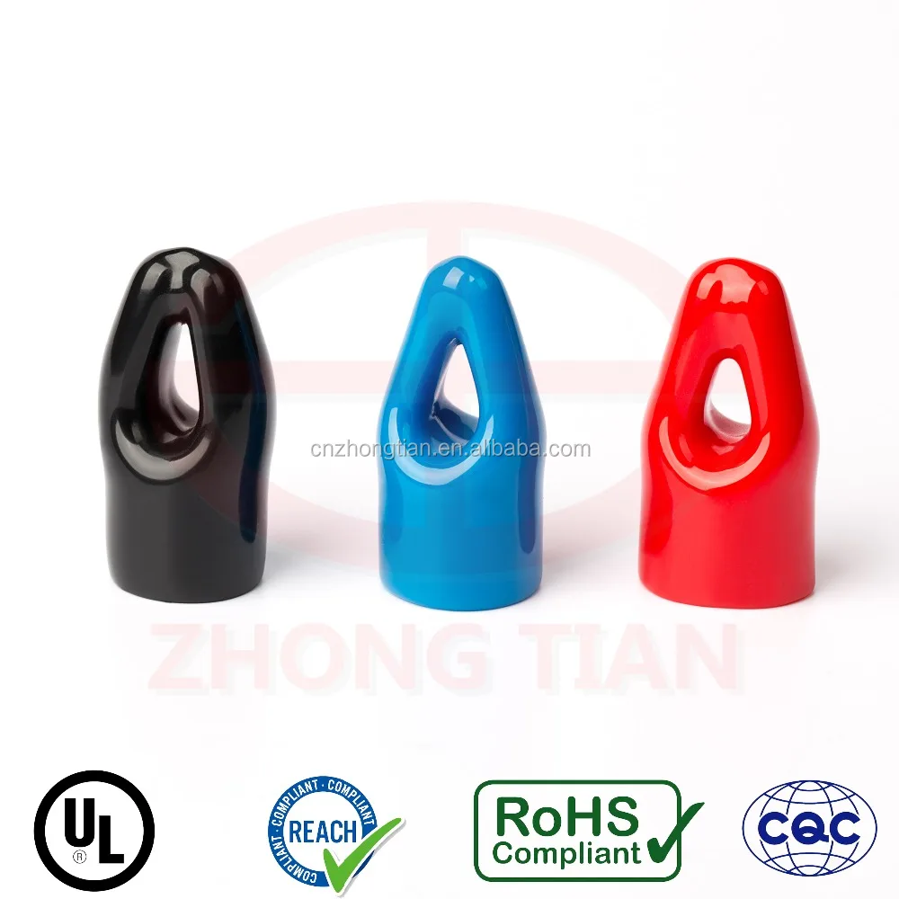 High Quality Red Color Plastic Vinyl Hanger Caps End Cover