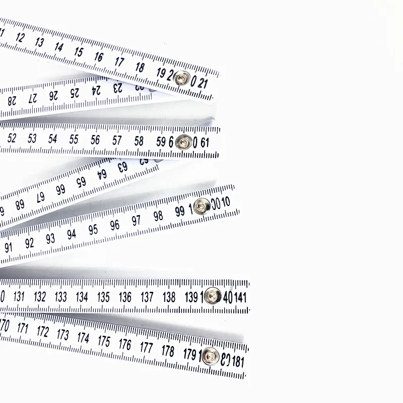 200cm プラスチック折りたたみ定規｜OEMロゴ｜三角定規