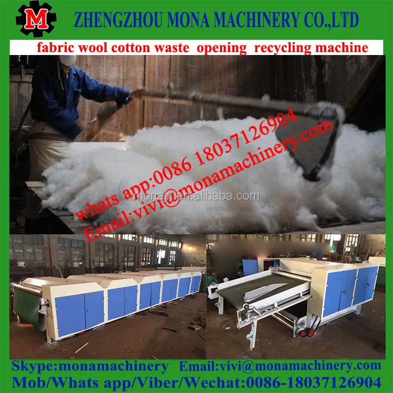 Sheep Wool Processing Line Cover Making Machine