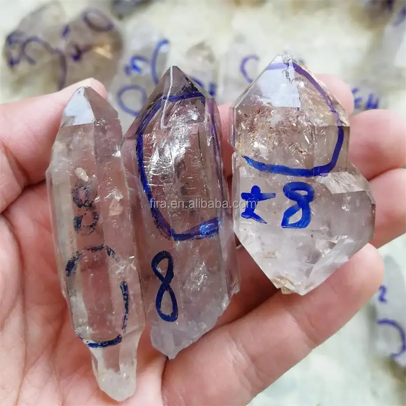 Оптовая продажа, натуральные движущиеся пузырьки воды, гидрокварцевый сырой кристаллический образец минералов