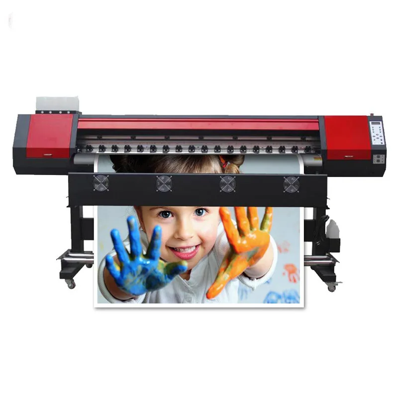 Professional 1.8M Plotter Machine Double 5113 / Dx5 / Xp600 Wedding Photo Printing Plotter