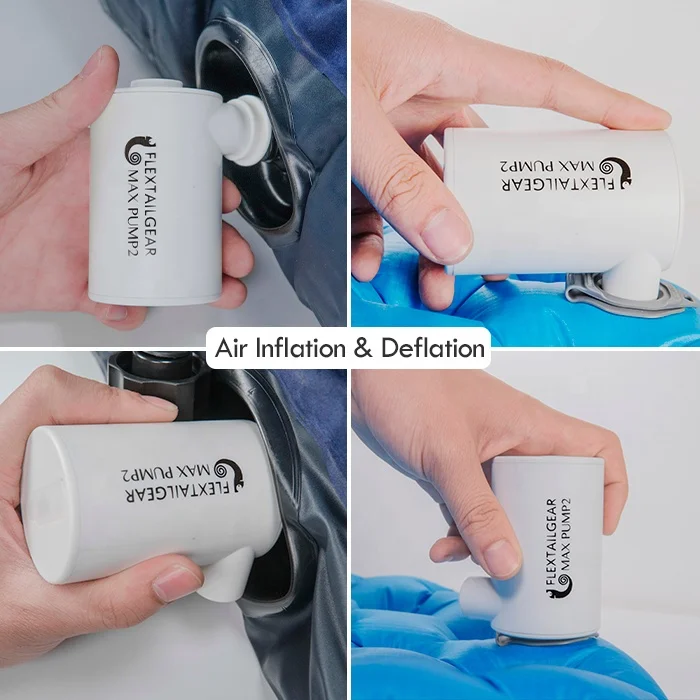 Портативный Электрический воздушный мини-насос Flextailgear Max Pump2 новейшего дизайна для использования в кемпинге