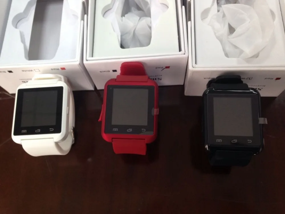 U8 Smart Watch TFT Full Touch Screen Smart Watch With BT Call  Music Pedometer Long Sit Reminder U8 for Mobile Phone