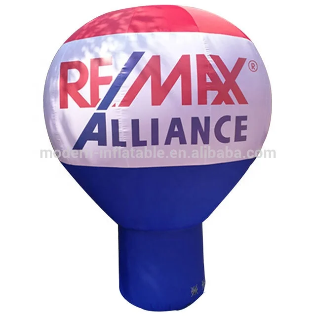 Remax Outdoor Advertising Giant Inflatable Balloon Oxford Cloth Thermal Transfer Printing Customizable Size Color Inflation