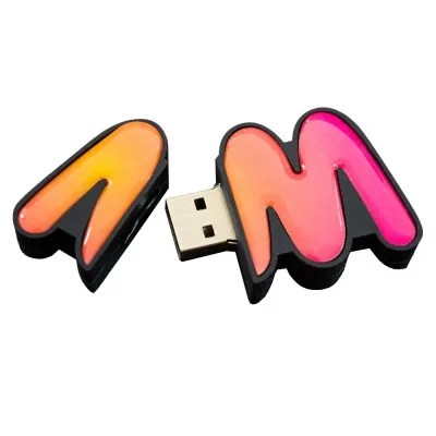 Popular Cute Custom PVC USB Flash Real Capacity 2.0 and 3.0 Drive 4GB 8GB 16GB Memory