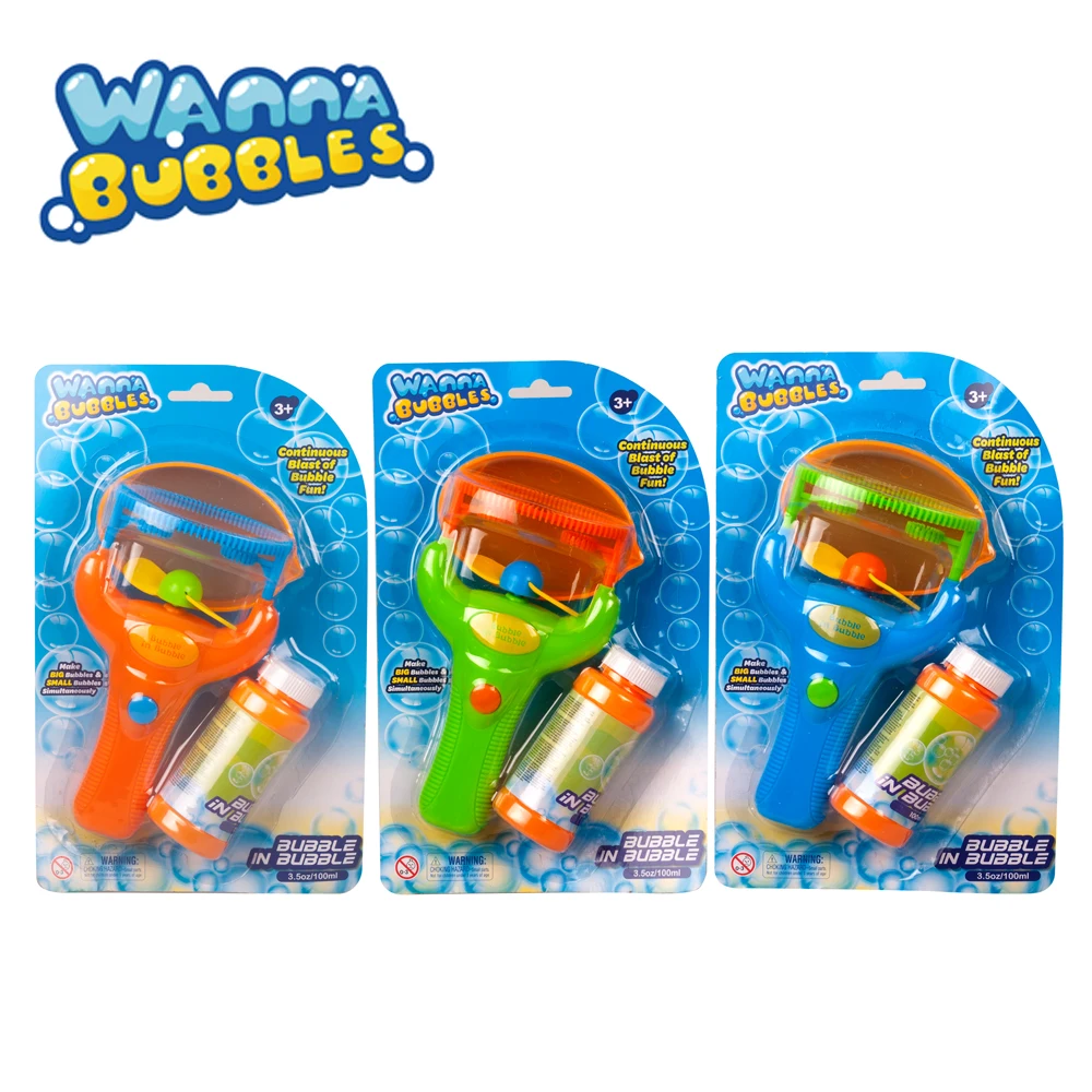 Bubbles In Bubble Shooter Blower Toys Summer Outdoor Kids Handheld