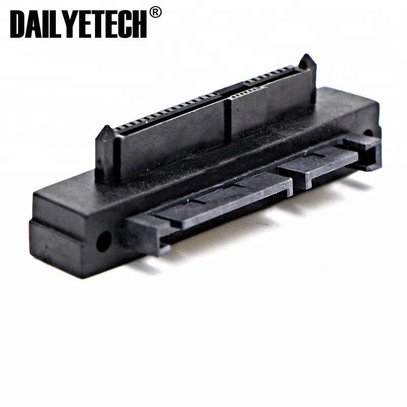 90 Degree Right Angled SATA 22Pin 7+15 Male to SFF-8482 SAS 22 Pin Female Extension Convertor Adapter for Hard Disk Drive