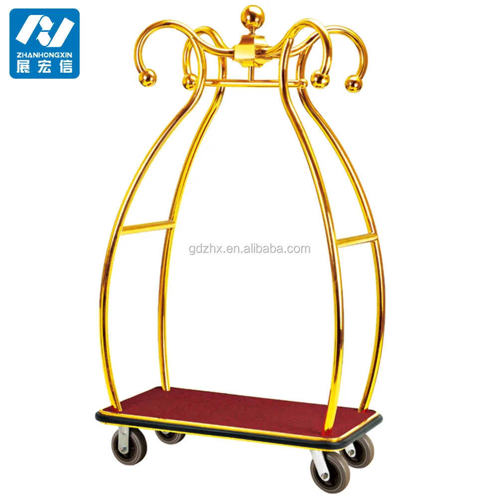
Роскошная тележка для багажа в отеле и аэропорту, багажная тележка Роскошный отель и багажная тележка для аэропортов тележка для багажа