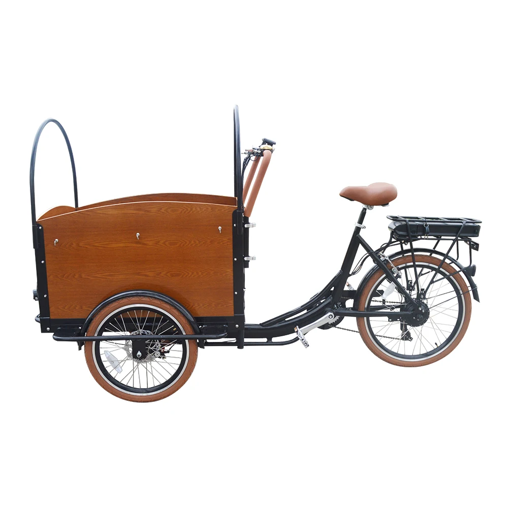 Stamboom cilinder Ambitieus Wholesale Free Shipping No Taxes in America Market Bakfiets Style Family  Shopping Electric Three Wheel Cargo Bike From m.alibaba.com