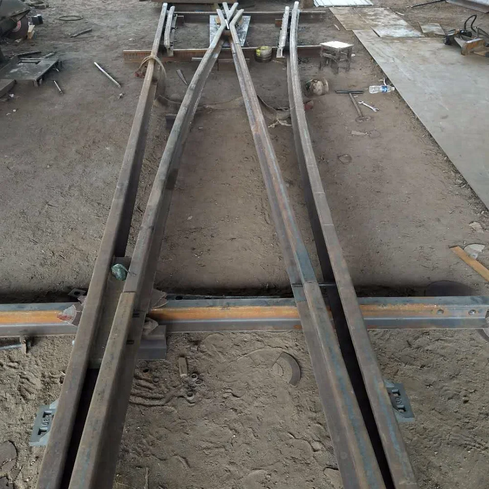 Narrow Gauge Switch Rail Turnouts for Railways