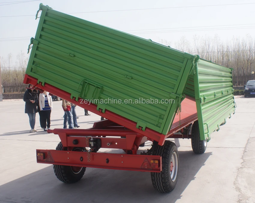 Фермы использования трактор четырехколесных транспортных средств четыре тонный самосвал прицеп