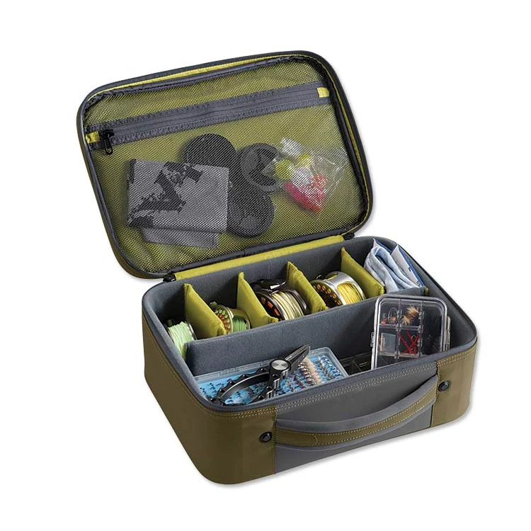 fishing outdoor sports fly reel briefcase