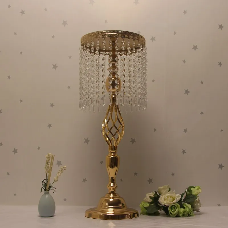 WEDDING AISLE DECORATIONS CRYSTAL PILLARS