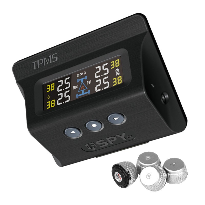 SPY Vehicle Tire Pressure Monitoring System With Japanese Battery Car TPMS
