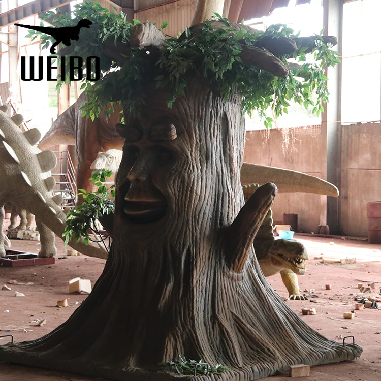 Theme Park Cartoon Style Talking Tree for Decoration