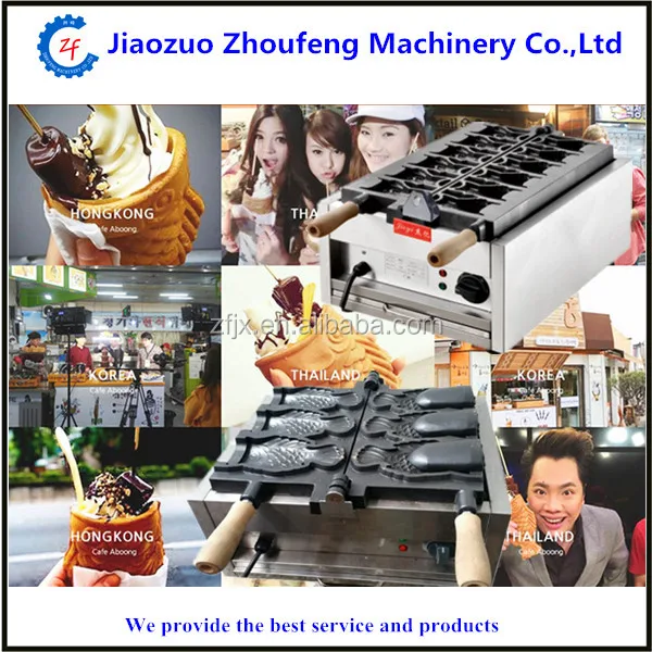 Электрическая машина для производства мороженого в форме рыбы