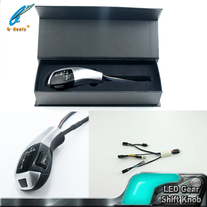 LED Gear Shift Knob For BMW E39 E53 E46 E60 E63 E90 E92 E93 E87