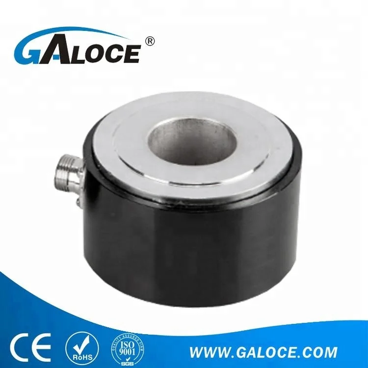 GSS416 Customized slim hollow type load cell 220KN