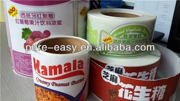 Best Design Gloss Lamination Custom Vinyl Stickers Print Label for Hair Products
