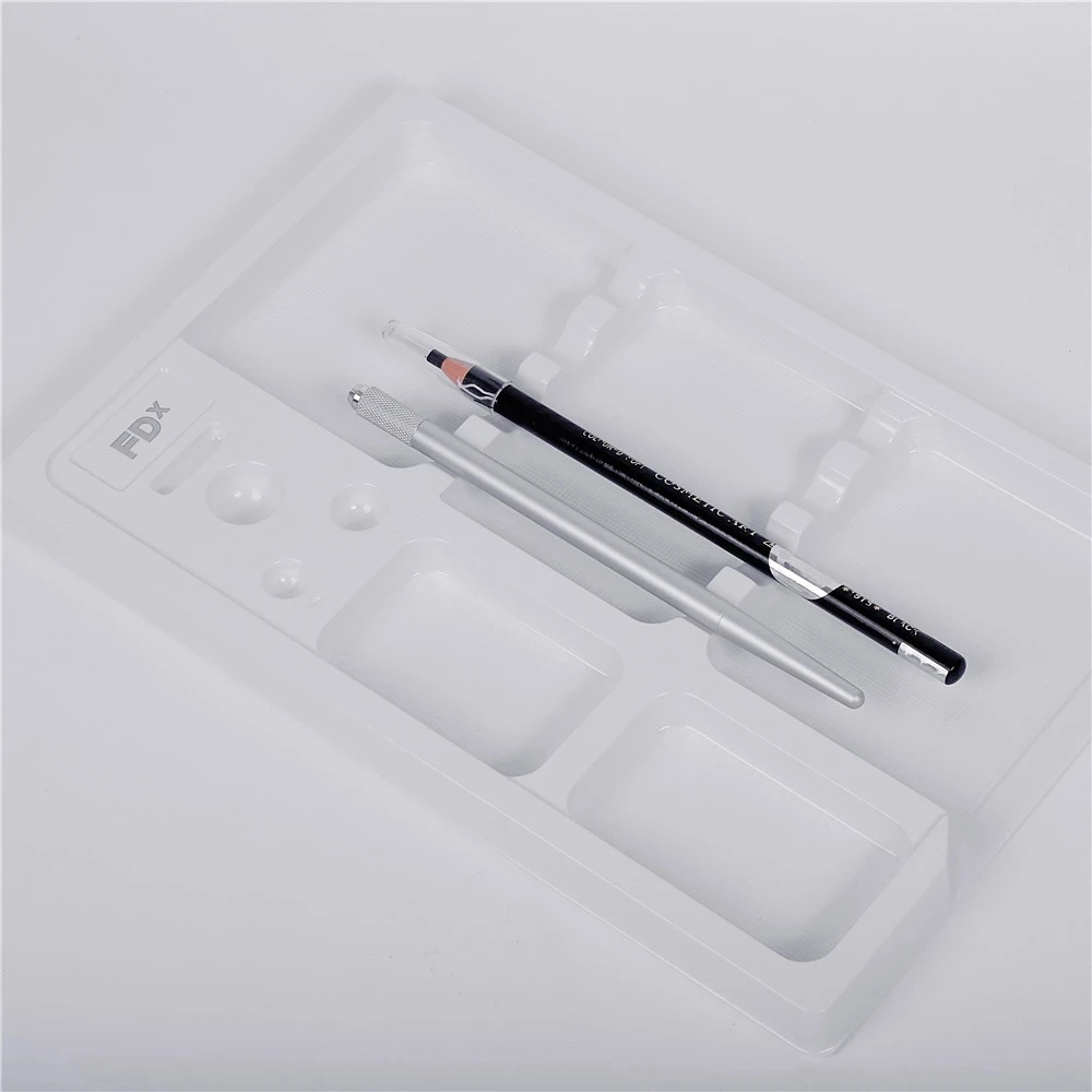 Microblading Tray White Permanent Makeup Tray Disposable Tray for Holding Permanent Makeup Product