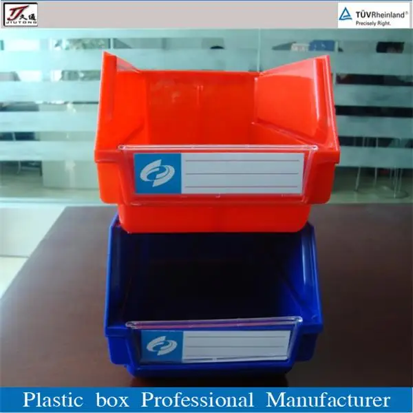 Jt Lagerhaltung Stapelbaren Plastikkisten Teile Box Buy Teile Box Kunststoff Lagerplatze Arbeit Bin Product On Alibaba Com