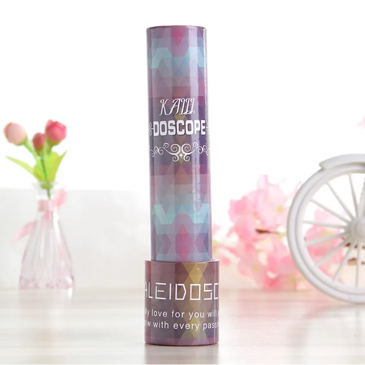 Красочный калейдоскоп, картонные животные, классические игрушки, 3D калейдоскоп, игрушки