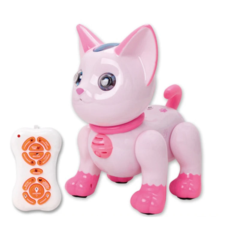 Kids Intelligent Cute RC Robot Toy Cat With Voice Activated