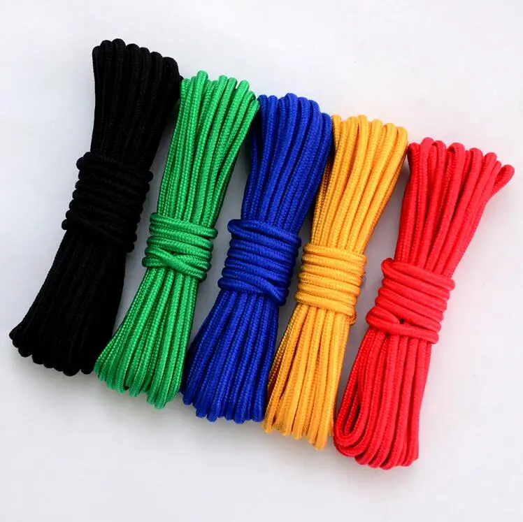 Wholesale 3mm custom colored braided nylon