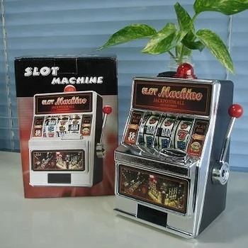 Explosive High Quality Lucky Game Mini Coin Slot Machine Fun Game Slot Machine Bank For Store Amusement Park Arcade