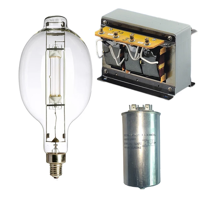 Металлическая галогенная рыболовная лампа 2000 Вт с зеленым лучом