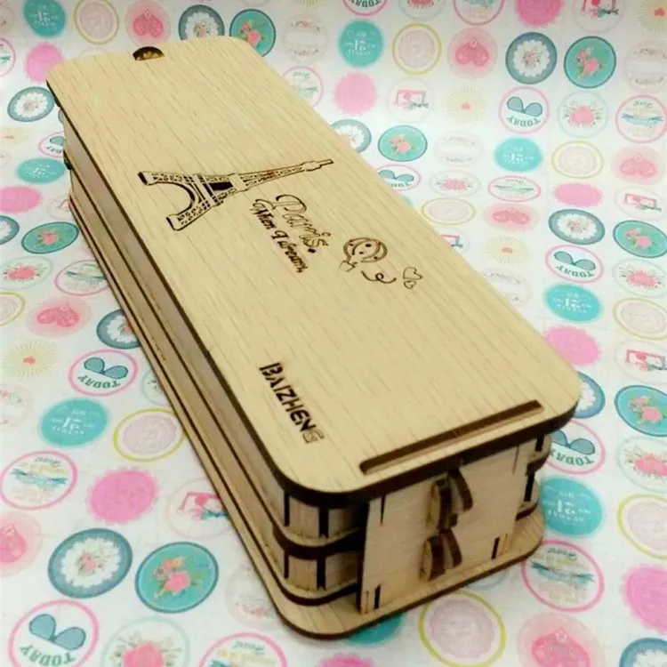 韓国diy文房具ケース 木製学生が鉛筆ボックスを作成 Buy Diy のペンケース 木材製の鉛筆ボックス 学生ペンケース Product On Alibaba Com