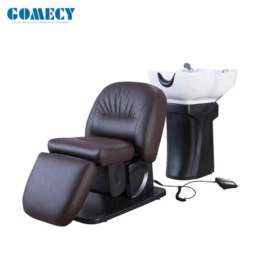 shampoo bowl with massage chair