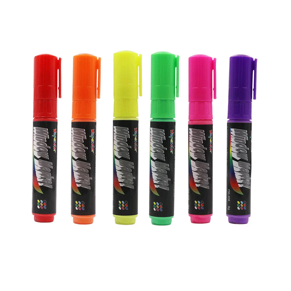 8mm Chisel Tip Liquid Chalk Marker for Board Writing