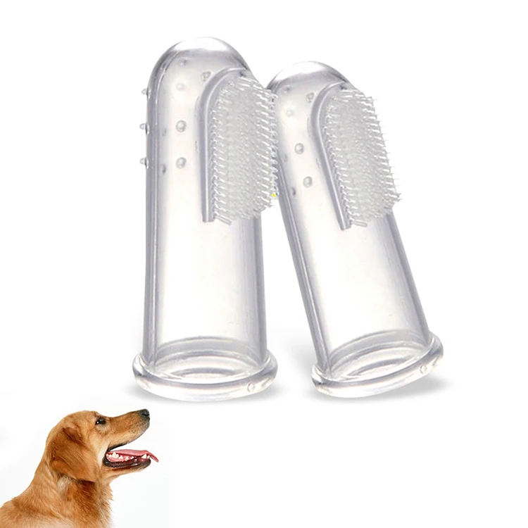 Finger toothbrush for deals dogs