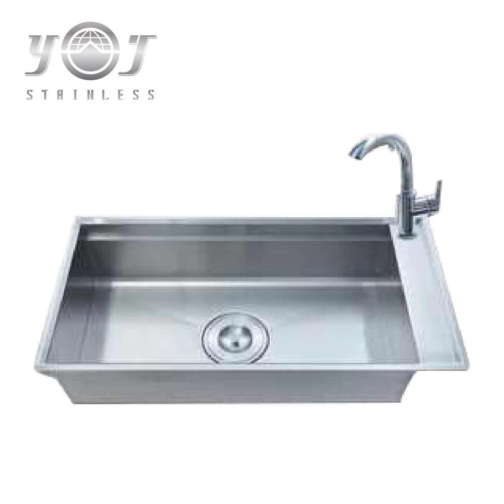 Taiwan Pembuatan Buatan Tangan Ukuran Standar Stainless Steel Kitchen Sink Buy Stainless Steel Kitchen Sink