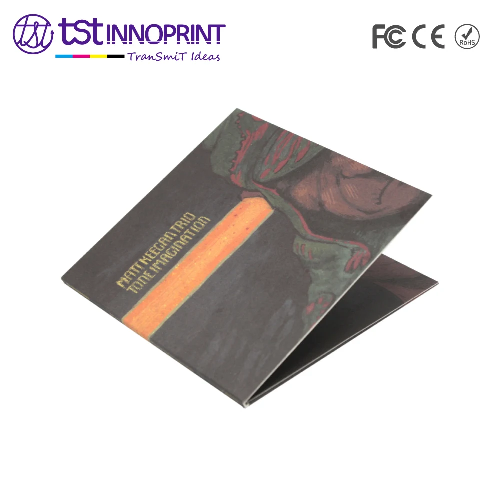 Custom CD Sleeve Printing with CD Disk