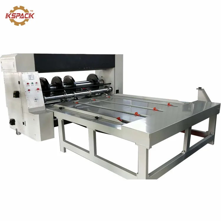 Manual Feeder Type Small Box Making Rotary Slotter Machine Carton