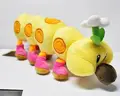 Super Mario Bros Wiggler Plush Soft Figure Doll Toy New