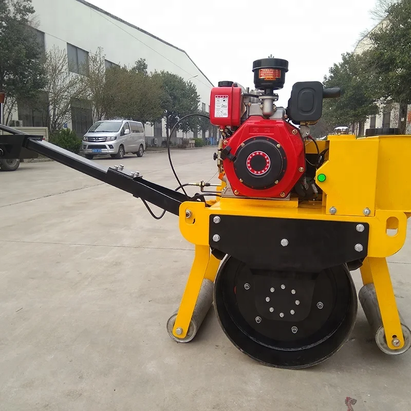 SVH60 600kgs Full Hydraulic Road Roller Walk Behind Electronically Single Drum Road Roller Asphalt Vibrating Compactor 1 Ton factory