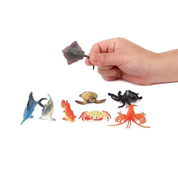 Simulation Plastic Ocean Animals Model Sea Creatures Model Sea Marine Animal Figures Educative Toys Toys Ocean Sea Animal