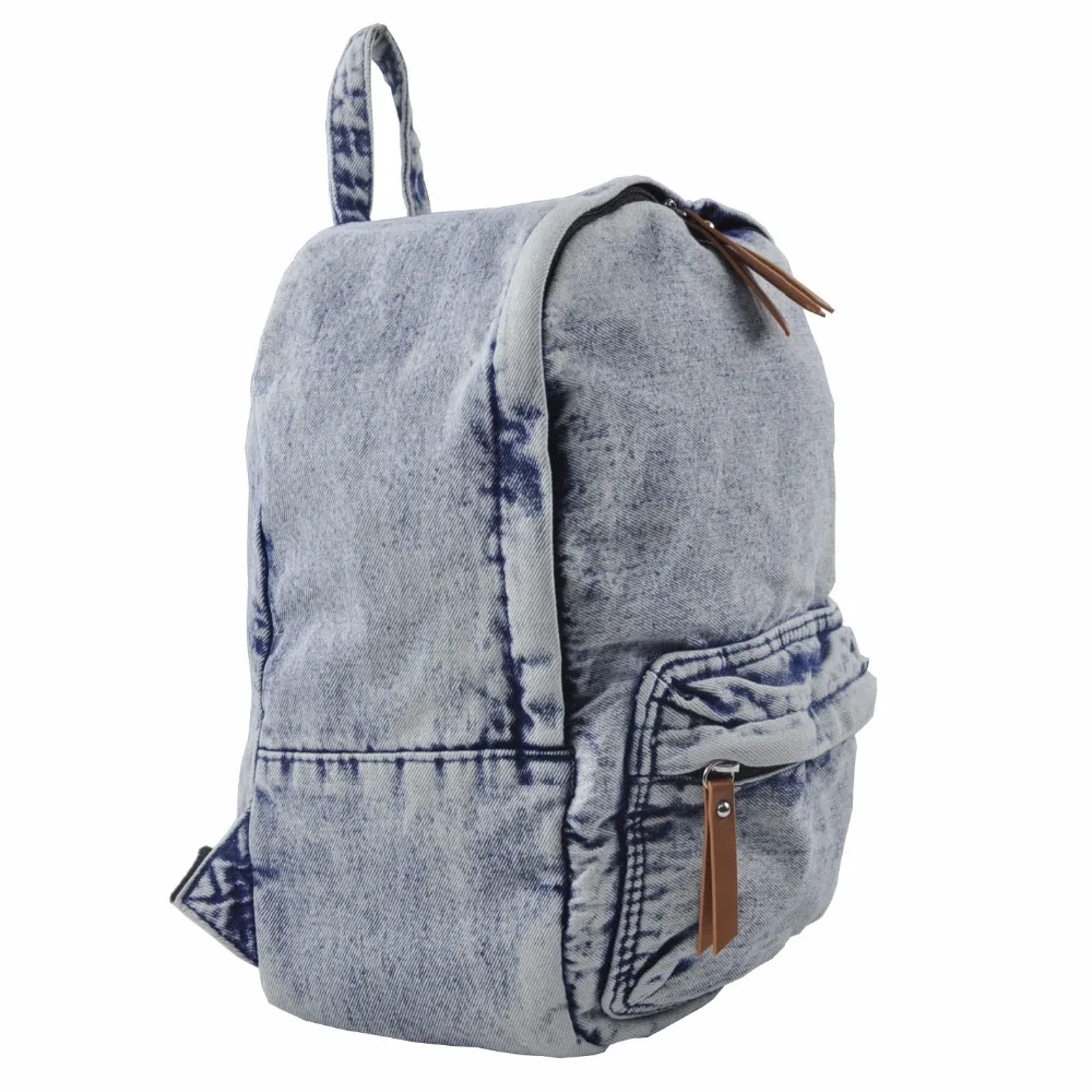Shop Our Hot Selling Custom Pure Color Jean Cowboy Backpack