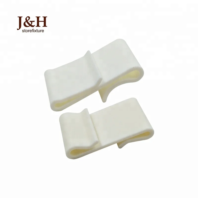 Holding Corrugated Sidekicks, Connect POP Cardboard Hanging Display White Corrugated Shelf Support Plastic Power Panel Wing Clip